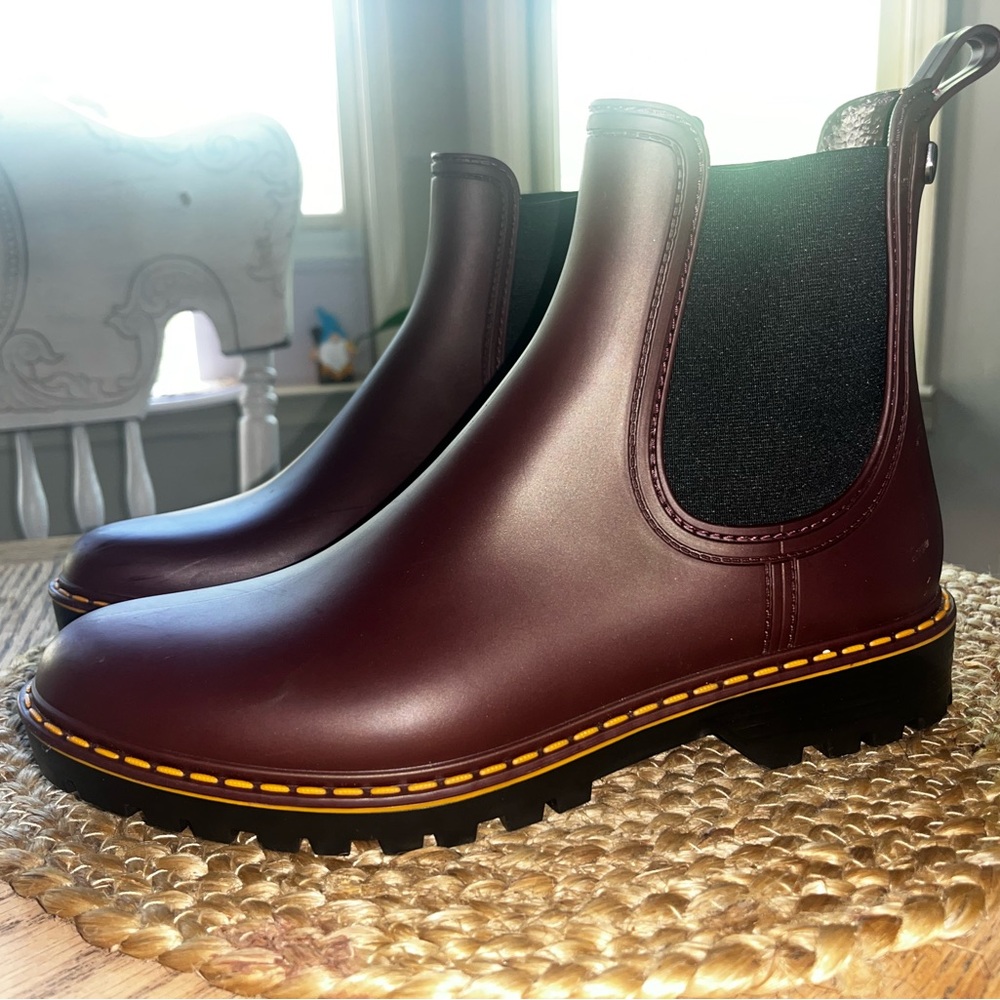 IGOR  Burgundy Chelsea Boots WOMENS SIZE 40 - Picture 2 of 5